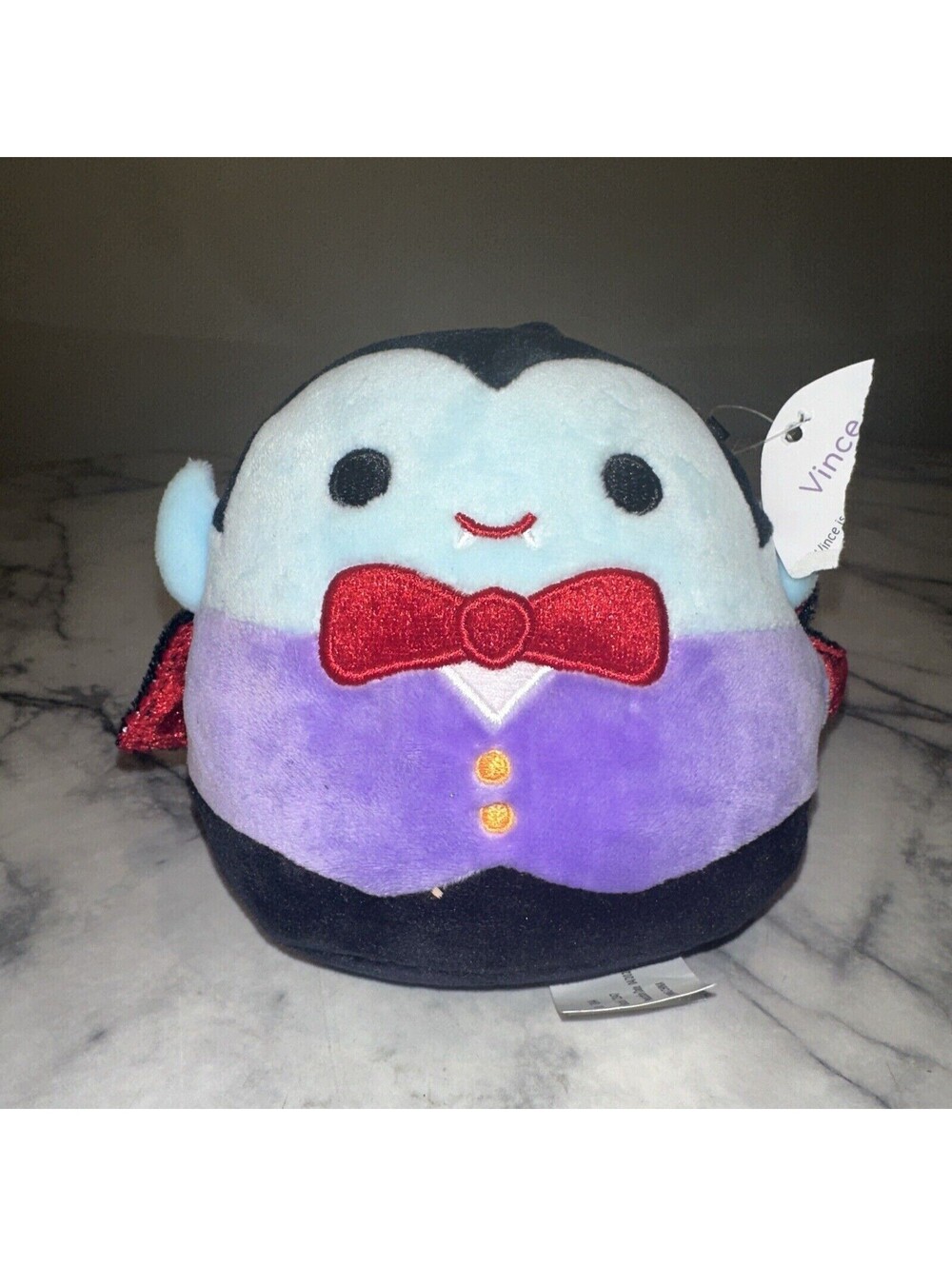 Squishmallows Vince the Vampire hALLOWEEN NEW 5” 2020 Plush